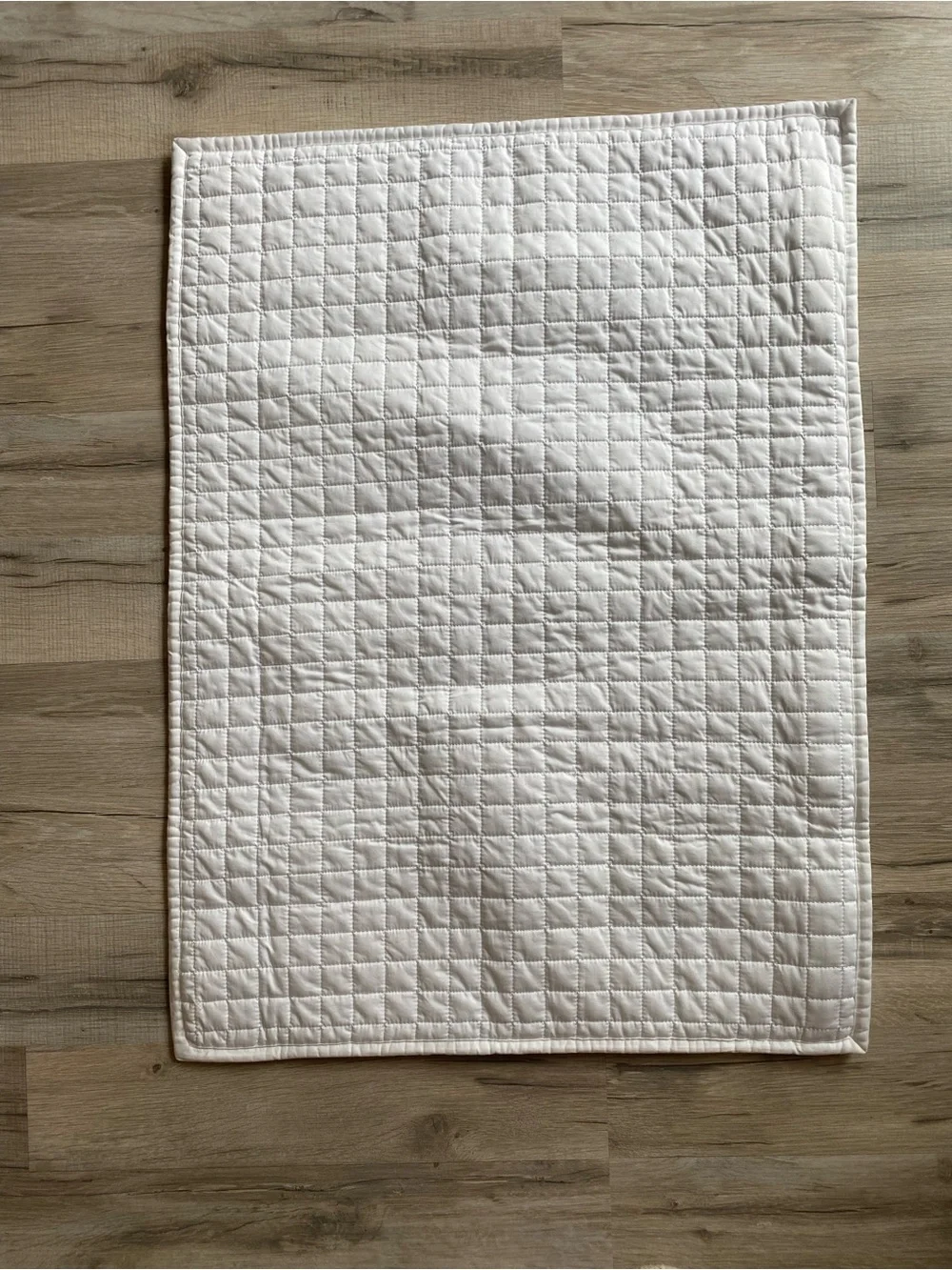 Hotel Collection Quilted White Pillow Sham